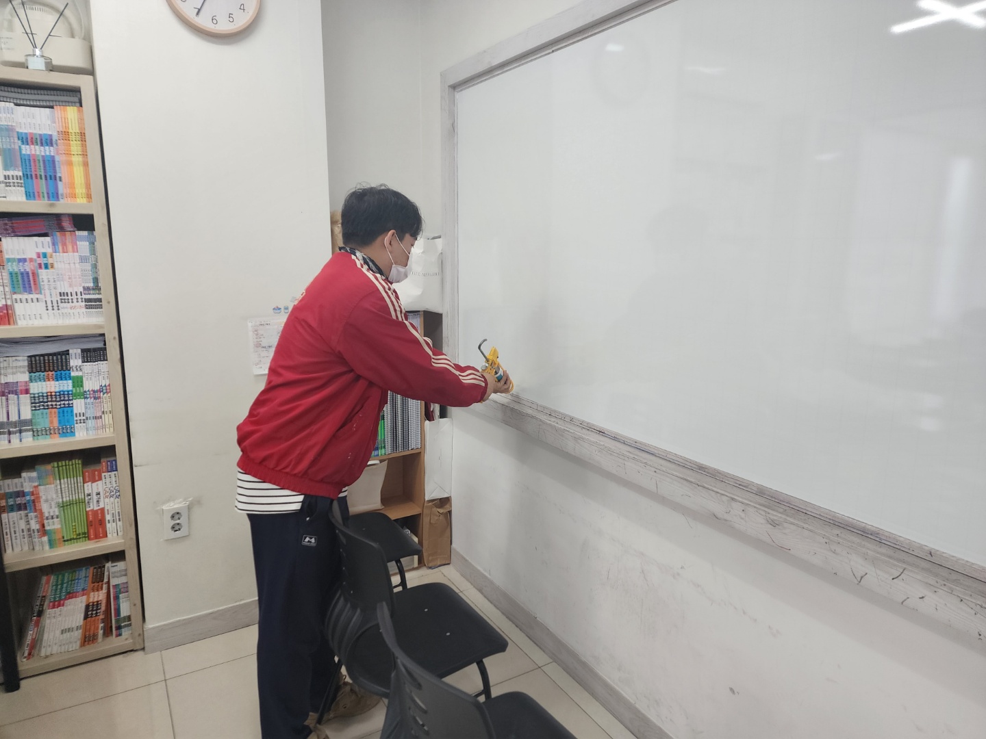 WB-24 화이트보드스틸 판면교체