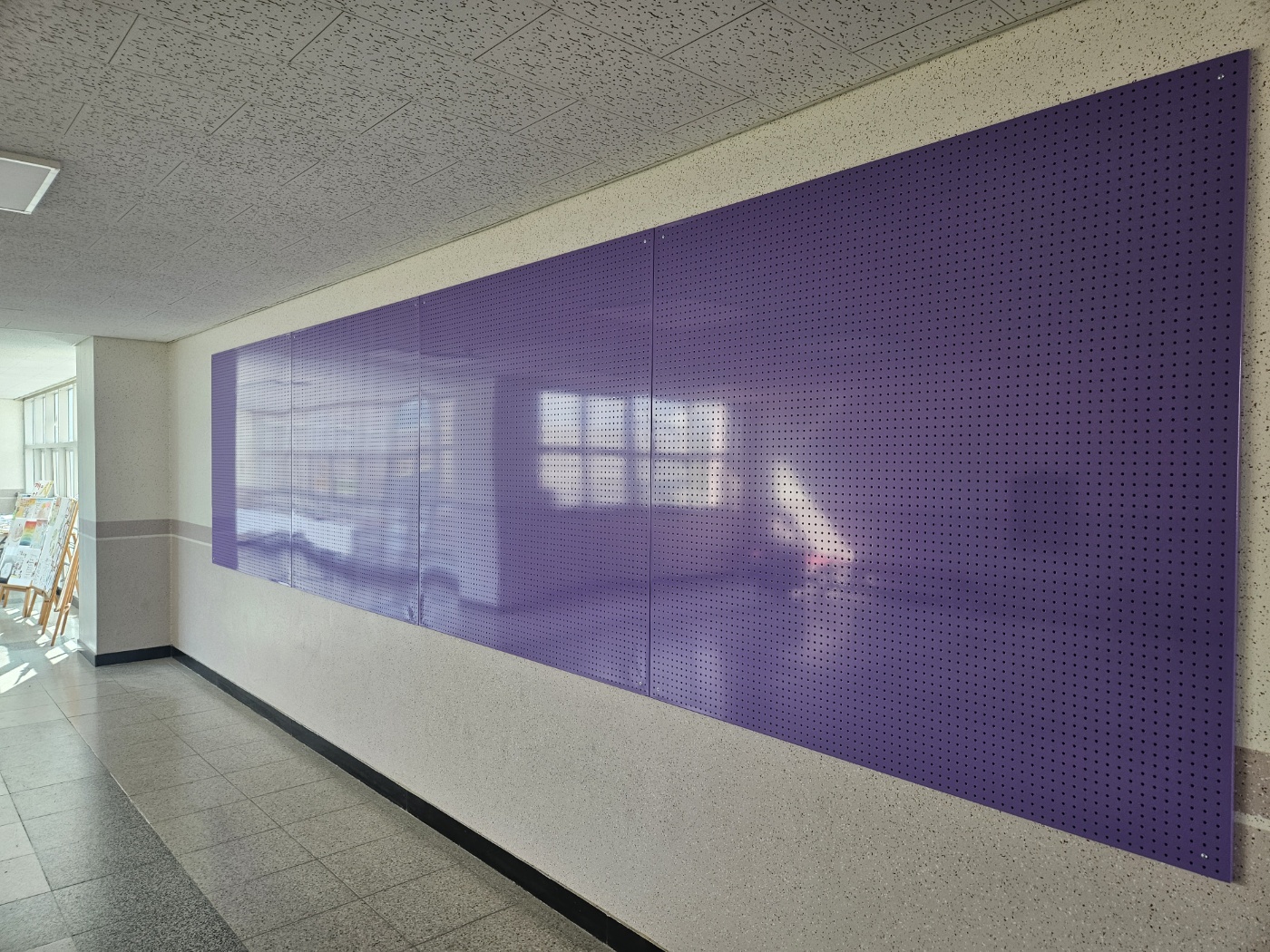 GB-101 타공게시판 색상: 보라