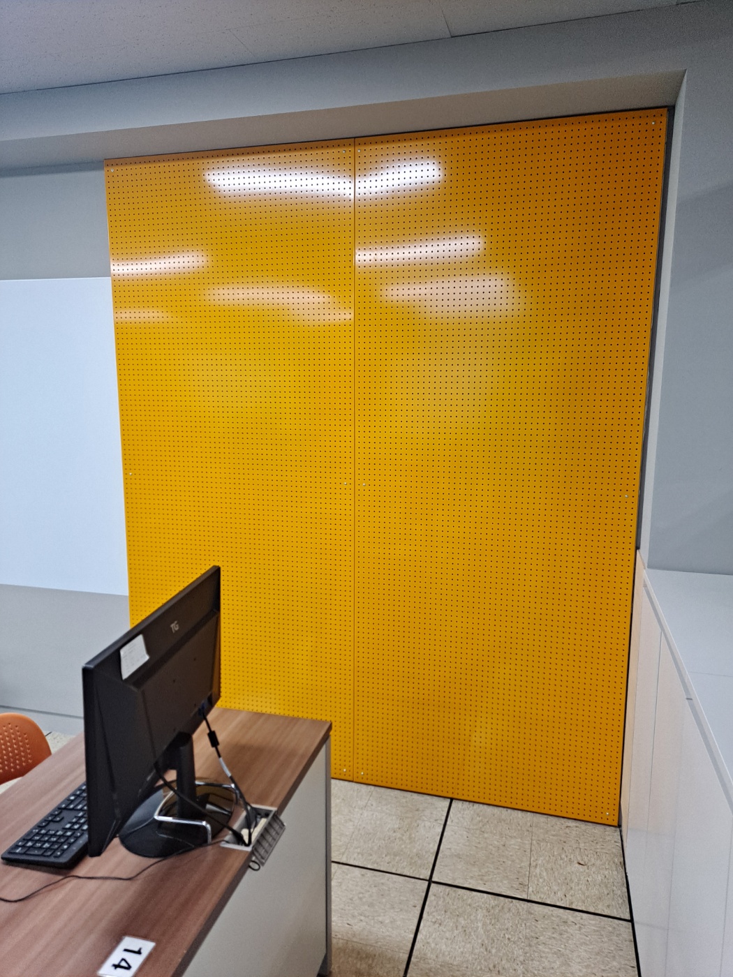 GB-87 타공게시판 색상 : 진노랑