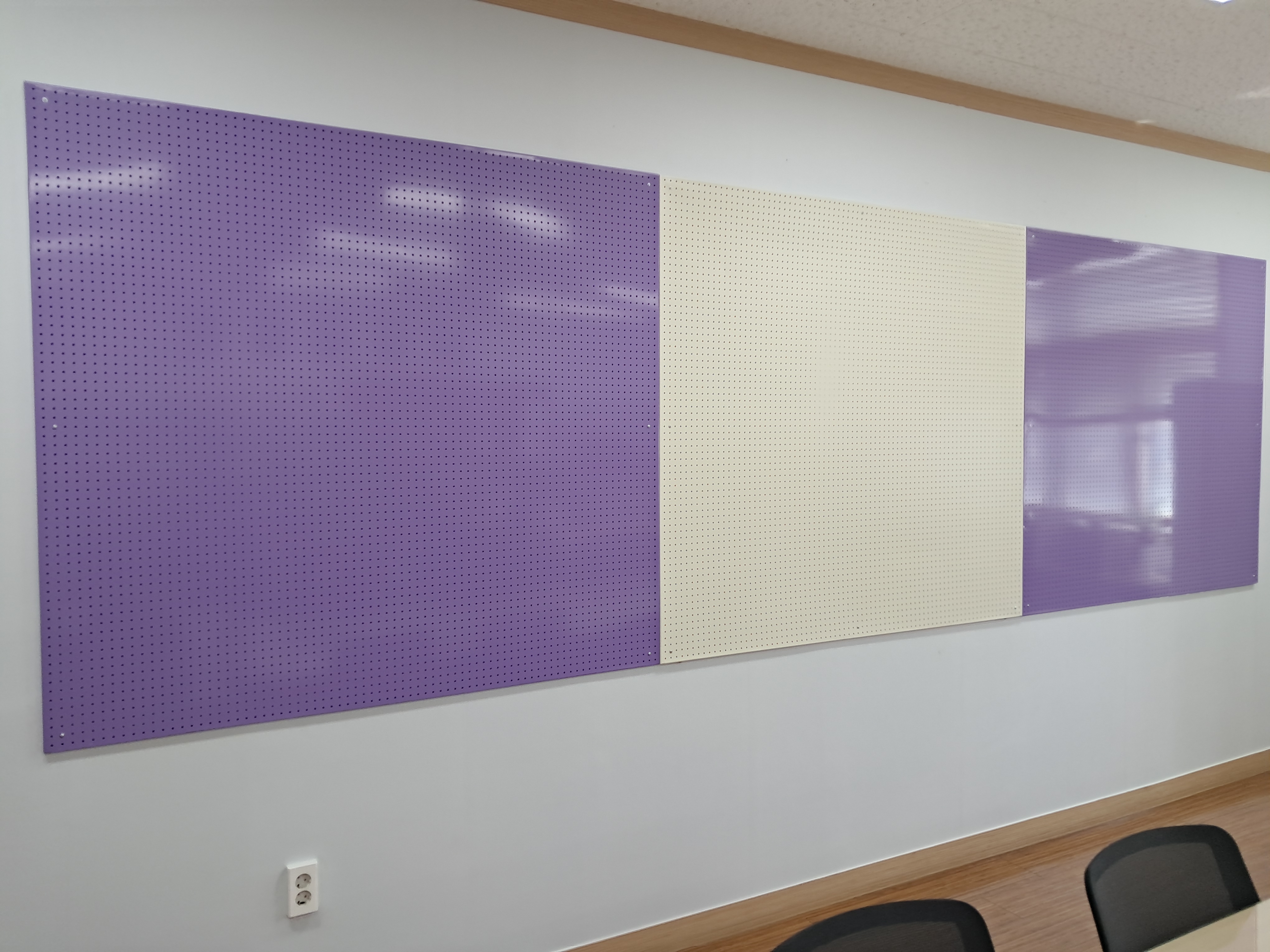 GB-273 타공게시판 색상: 보라, 아이보리, 진청색